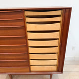 Danish Teak Falster Armoire (A)