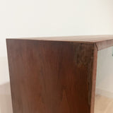 Mid Century Walnut Curio Cabinet