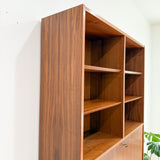 Vintage Hundevad Walnut Hutch/Secretary