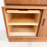 Vintage Hundevad Walnut Hutch/Secretary
