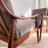 Pair of Tell City Lounge Chairs