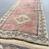 Mauve/Lavender Runner - 2'8x11'6