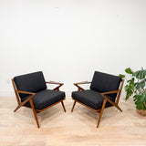 Pair of Poul Jensen Selig Z Chairs