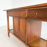 Broyhill Brasilia Folding Top Bar Cart