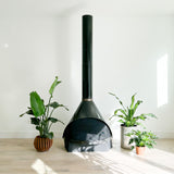 Black Preway Fireplace