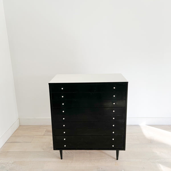 American of Martinsville Black Lacquered Highboy Dresser – Atomic Furnishing & Design American of Martinsville Black Lacquered Highboy Dresser – Atomic Furnishing & Design