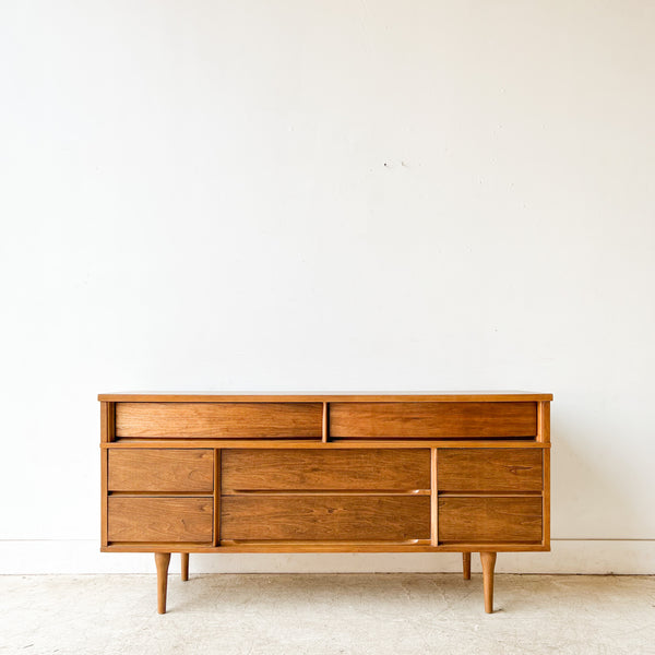 8 drawer mid century modern dresser Harmony House 8 Drawer Dresser – Atomic Furnishing & Design