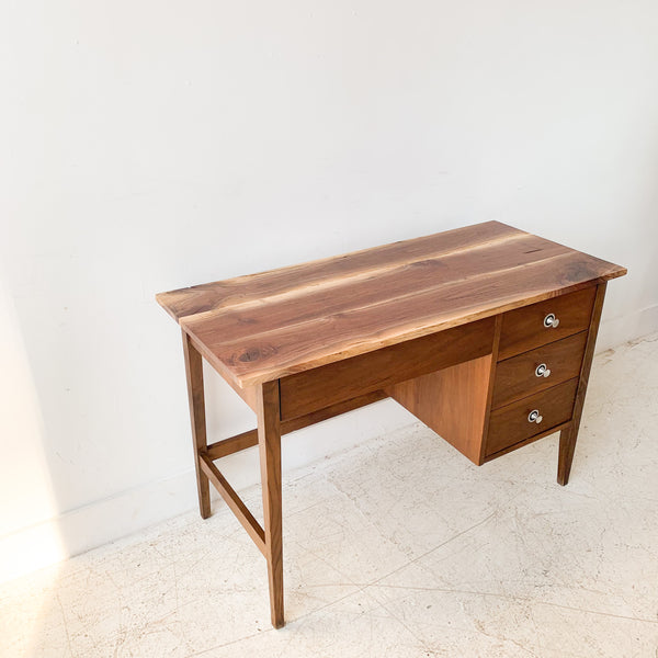 Stanley Walnut Desk w/ Formica Top – Atomic Furnishing & Design