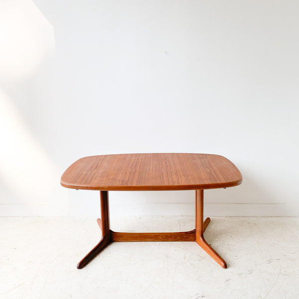 Mid Century Danish Teak Dining Table by Rasmus Atomic Furnishing & Design