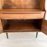 Mid Century Walnut Petite Hutch