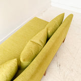 Mid Century Modern Curved Sofa by Tomlinson - New Upholstery