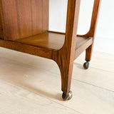 Broyhill Brasilia Folding Top Bar Cart