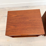 Pair of Westnofa Teak Nightstands