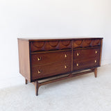 Mid Century Broyhill Brasilia 6 Drawer Dresser