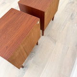 Pair of Westnofa Teak Nightstands