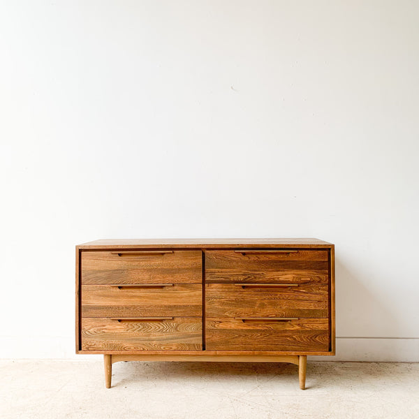 Mid Century Dresser w/ Unique Wood Grain – Atomic Furnishing & Design