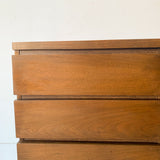 American of Martinsville Low Dresser with Diamond Front