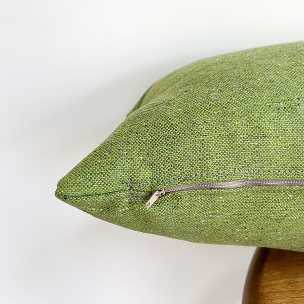 Olive Green Extra Large Lumbar Pillow Atomic Furnishing & Design