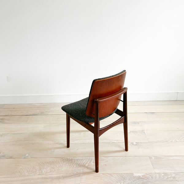 Single Arne Hovmand Olsen Dining Chair w/ New Upholstery – Atomic