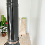 Black Preway Fireplace