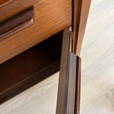 Mid Century Walnut Petite Hutch