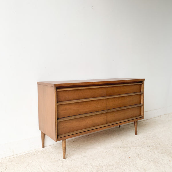 Mid Century Bassett Mahogany Dresser – Atomic Furnishing & Design