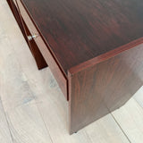 Rosewood Sliding Media Cabinet