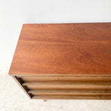 Mid Century Bassett Mahogany Dresser