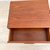 Pair of Westnofa Teak Nightstands