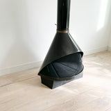 Black Preway Fireplace