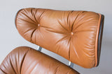 Eames Style Selig Lounge Chair and Ottoman