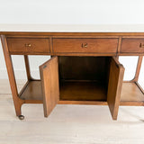 Broyhill Brasilia Folding Top Bar Cart