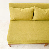 Mid Century Modern Curved Sofa by Tomlinson - New Upholstery