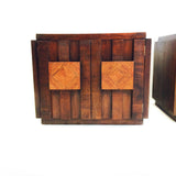 Pair of Mid Century Modern Brutalist End Tables