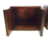 Pair of Mid Century Modern Brutalist End Tables