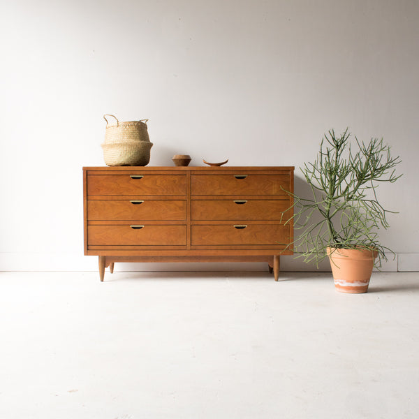 vintage 6 drawer dresser Double Features Vintage-style and Bevel Design - Bed Bath & Beyond The slides are smooth and durable for a wonderful opening and closing experience United 6 Drawer Dresser
