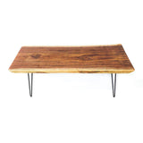 Live Edge Black Walnut Coffee Table