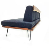 Live Edge Black Walnut Platform Sofa