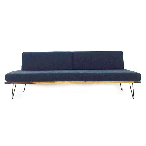 Live Edge Black Walnut Platform Sofa
