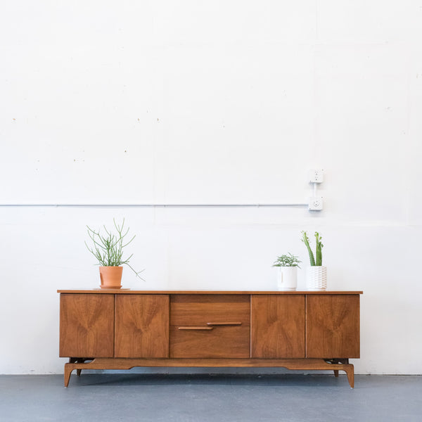 Extra Long Mid Century Modern Media Atomic