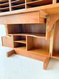 Mummenthaler & Meier Teak Magic Box Folding Desk Cabinet
