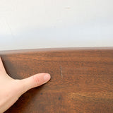 Modern Walnut Live Edge Dining Table