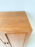 Mummenthaler & Meier Teak Magic Box Folding Desk Cabinet
