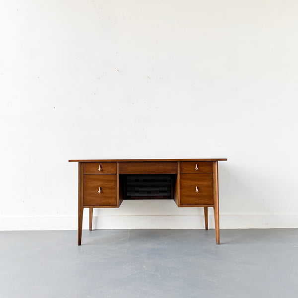 Mid Century Modern Broyhill Brasilia Desk and Chair – Atomic