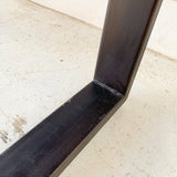 Modern Walnut Live Edge Dining Table