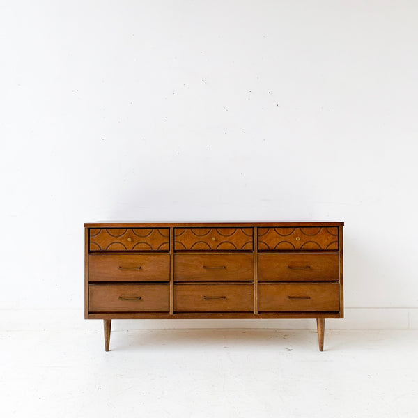 bassett furniture dresser vintage Traditional Style with Glass Top Available for Custom Lacquer! Hibiscus House VINTAGE BASSETT FURNITURE 4-DRAWER DRESSER
