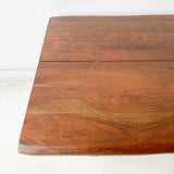 Modern Walnut Live Edge Dining Table