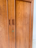 Mummenthaler & Meier Teak Magic Box Folding Desk Cabinet