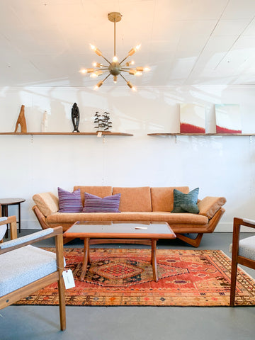 Mid Century Modern Adrian Pearsall Gondola Sofa