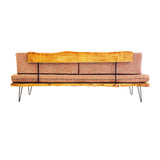 Live Edge Hemlock Platform Sofa
